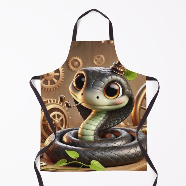 Item preview, Steampunk Mussurana Snake designed and sold by Sillytoe.
