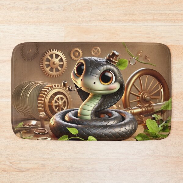 Item preview, Steampunk Mussurana Snake designed and sold by Sillytoe.