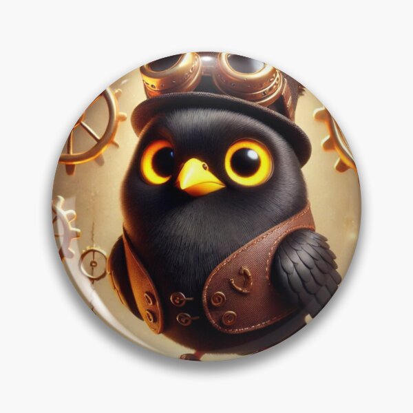 Item preview, Steampunk Myna Bird designed and sold by Sillytoe.