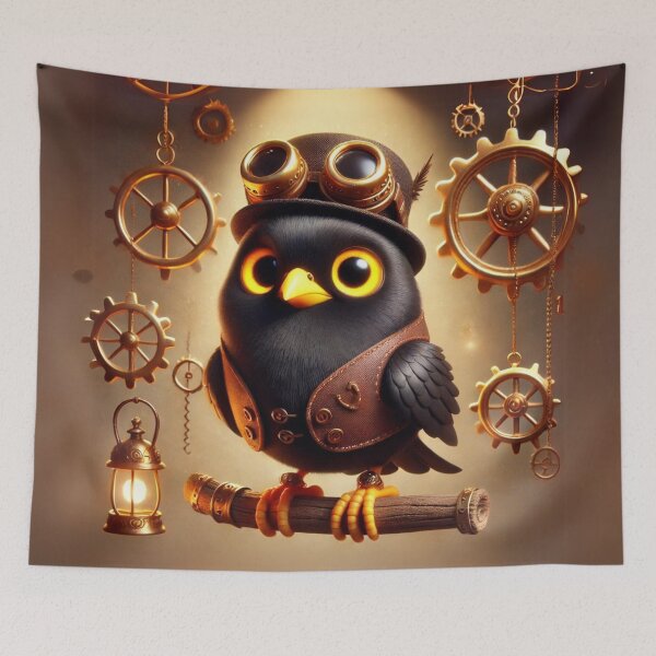 Item preview, Steampunk Myna Bird designed and sold by Sillytoe.