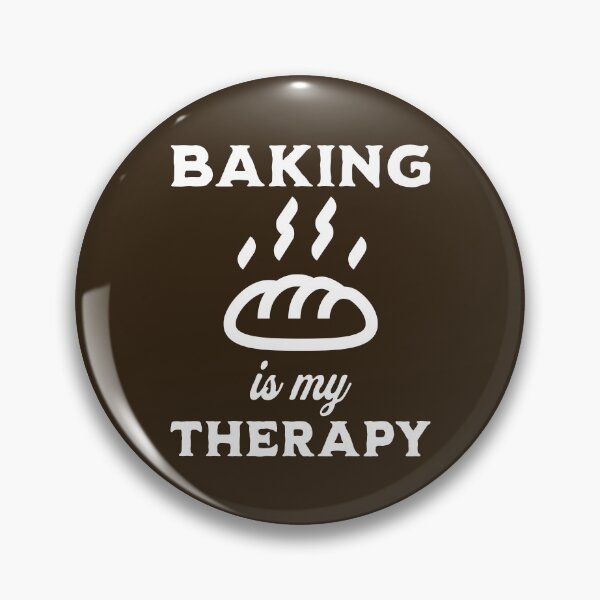 Item preview, Baking Is My Therapy Baking Enthusiast Bakery Humor Funny Baker designed and sold by KLArtzStore.