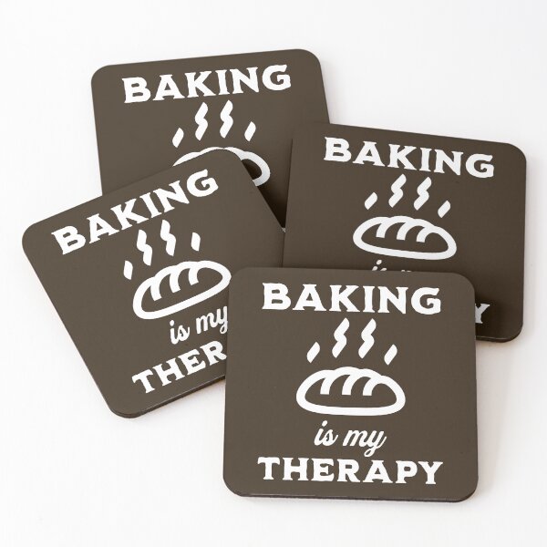 Item preview, Baking Is My Therapy Baking Enthusiast Bakery Humor Funny Baker designed and sold by KLArtzStore.