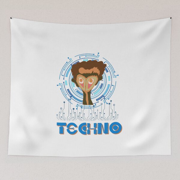 Item preview, Techno geek design designed and sold by MahantArt.