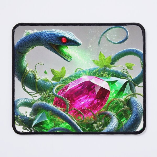 Item preview, Fantasy art - infusion of a real Burma natural ruby into an Colombian emerald designed and sold by ZulryLifestyles.