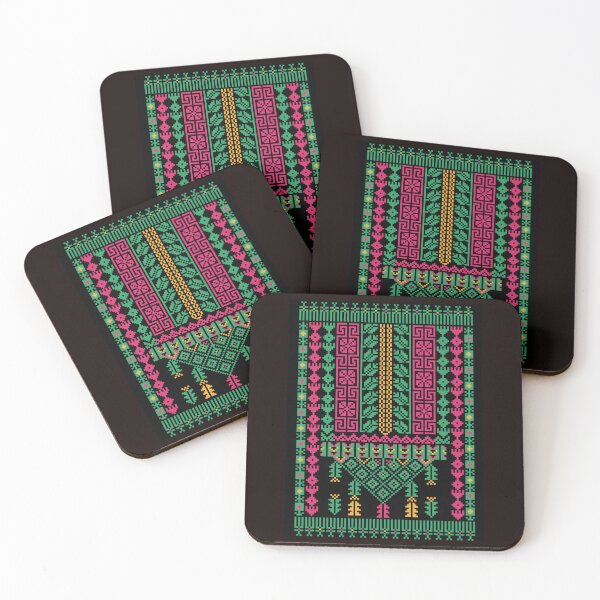 Item preview, Palestinian Majdalawi Fabric Palestinian Tatreez Design designed and sold by Therosemotif.