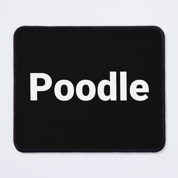 Item preview, Poodle designed and sold by Text-based T-Shirts and Gifts.