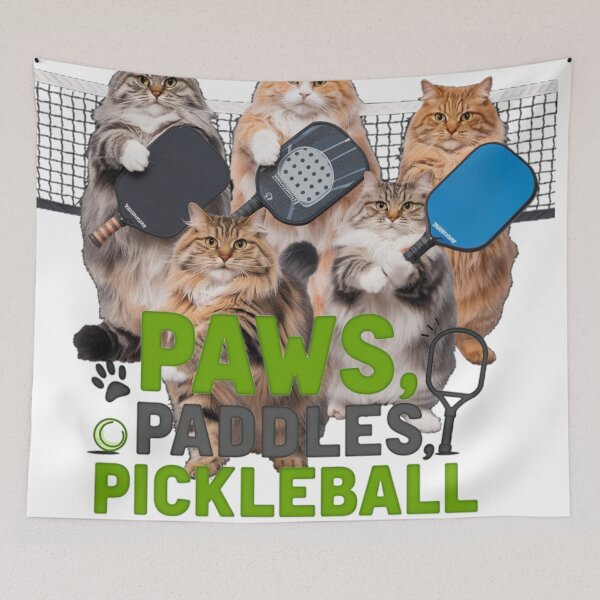 Item preview, Paws, Padles, Pickleball #4 designed and sold by ChonkingHazard.