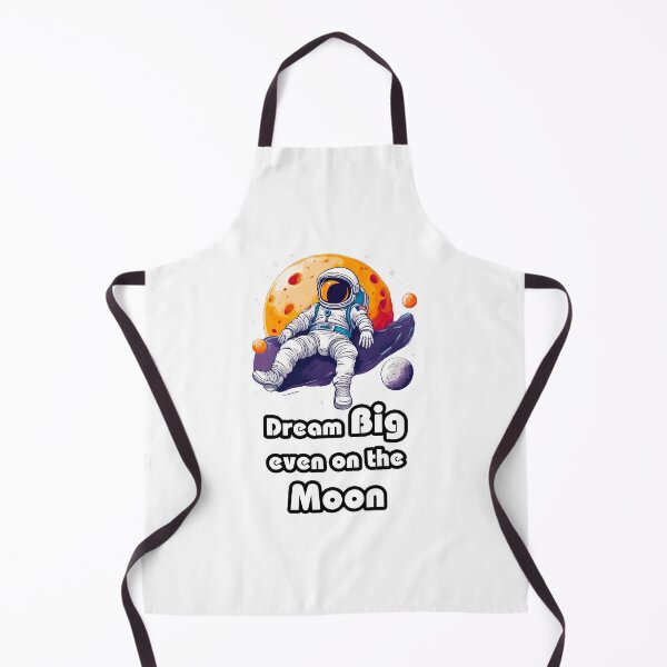 Item preview, Dream Big, Even on the Moon - Astronaut Lounging on Moon quote 2 designed and sold by Tom-Johnson.