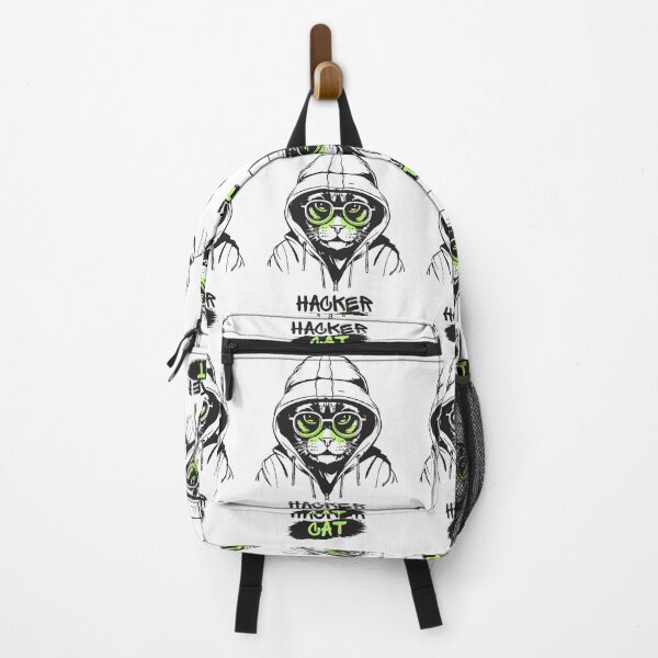 Item preview, Hacker Cat - Code Breaker designed and sold by niravpatel.