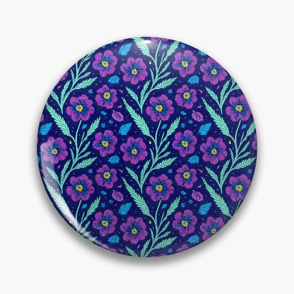 Item preview, Purple Floral seamless Pattern designed and sold by S4Graphics.
