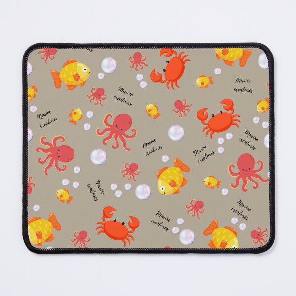 Item preview, Cute lovely pattern of marine creatures, fish، bubbles, caporia, octopus, jelly fish T shirt designed and sold by Humanity brush .