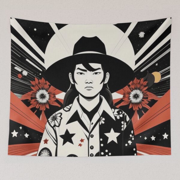 Item preview, Asian Space Cowboy designed and sold by Roxburylane.