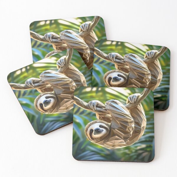 Item preview, Geometric Sloth designed and sold by silp159.