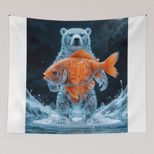 Item preview, Icebear and the Redfish designed and sold by Azrabi.