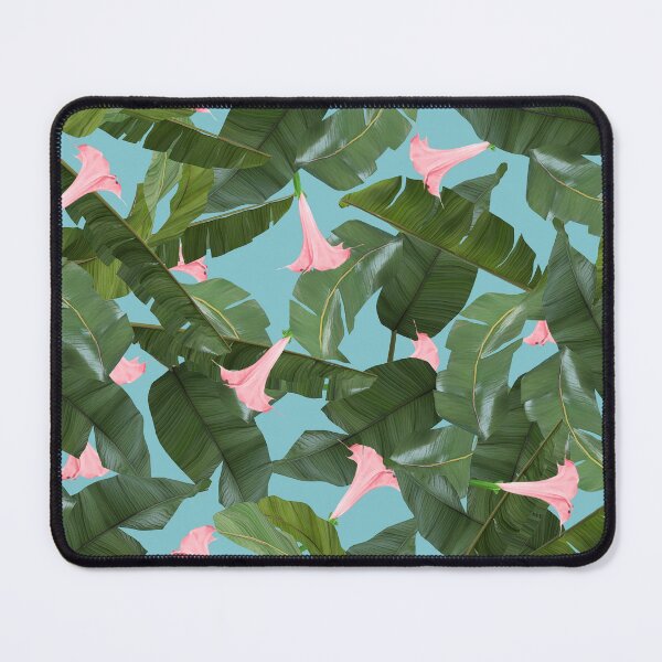 Item preview, Wild Flower, Tropical Jungle Banana Leaves Botanical, Floral Nature Garden Blush Plants designed and sold by 83oranges.com.