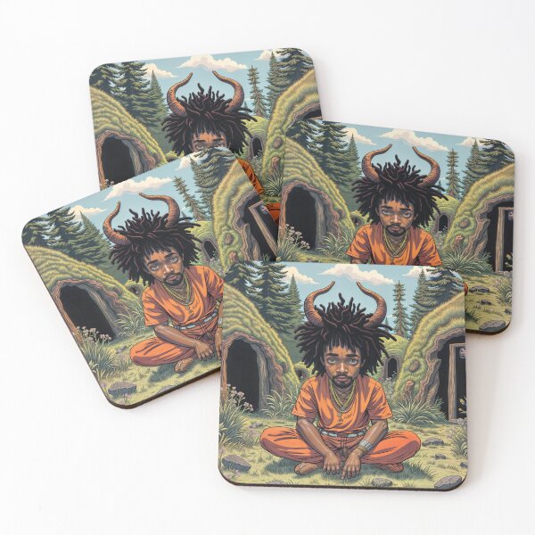 Item preview, "Earthbound Guardian: Afrocentric Spirit of the Wild" designed and sold by Seattleaiharp.