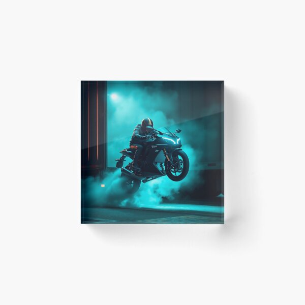 Item preview, Extreme Biker Thrill: Action Movie Adrenaline designed and sold by AmberHorizon7.