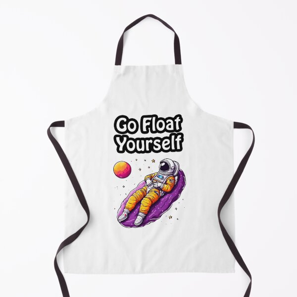 Item preview, Go Float Yourself - Astronaut Lounging on Moon quote 2 designed and sold by Tom-Johnson.