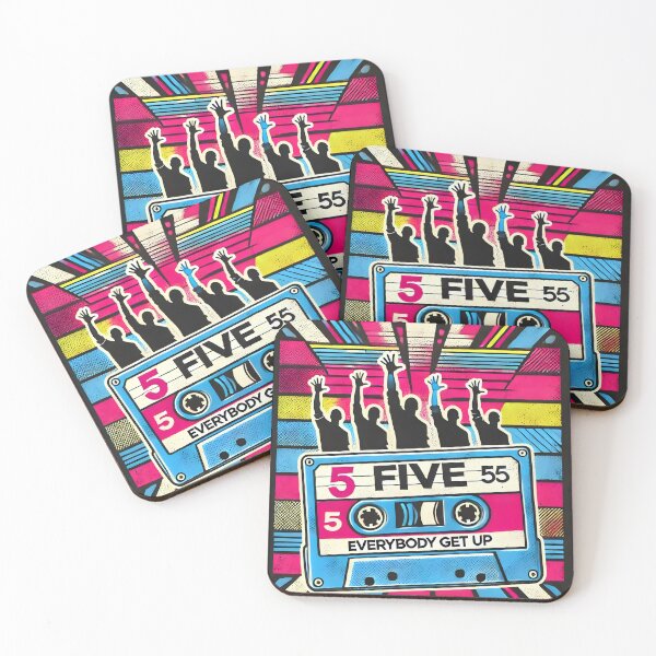Item preview, Five The Band Neon - Everybody Get Up designed and sold by Brianbrad.