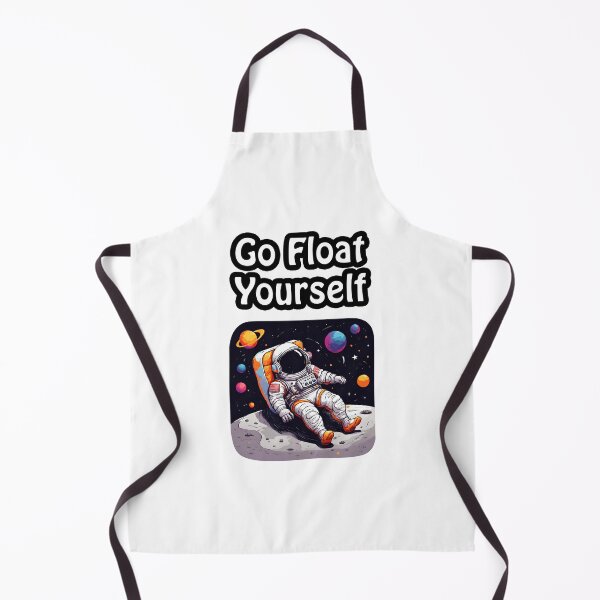 Item preview, Go Float Yourself - Astronaut Lounging on Moon quote 3 designed and sold by Tom-Johnson.