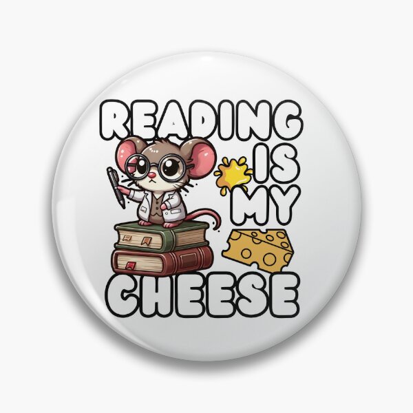 Item preview, Reading is My Cheese designed and sold by CuteAndCozyTees.