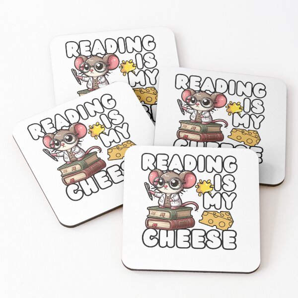 Item preview, Reading is My Cheese designed and sold by CuteAndCozyTees.