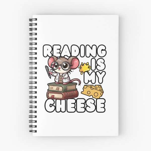 Item preview, Reading is My Cheese designed and sold by CuteAndCozyTees.