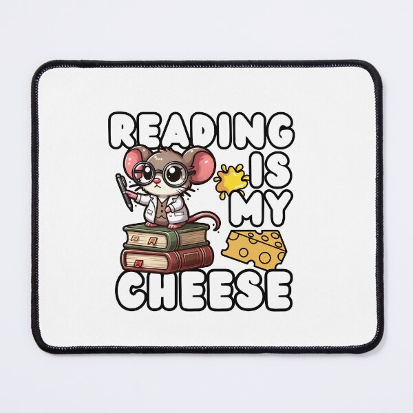 Item preview, Reading is My Cheese designed and sold by CuteAndCozyTees.
