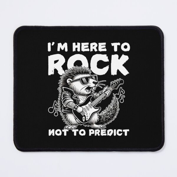 Item preview, I'm Here to Rock, Not to Predict designed and sold by CuteAndCozyTees.
