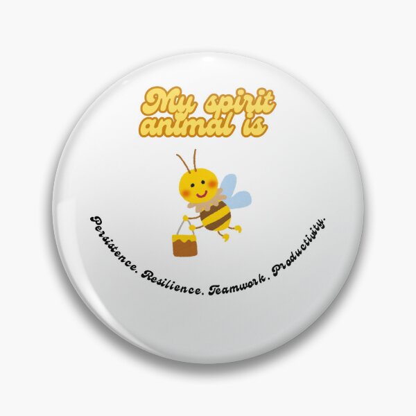Item preview, My Spirit Animal The Bee designed and sold by Soujji-Designs.
