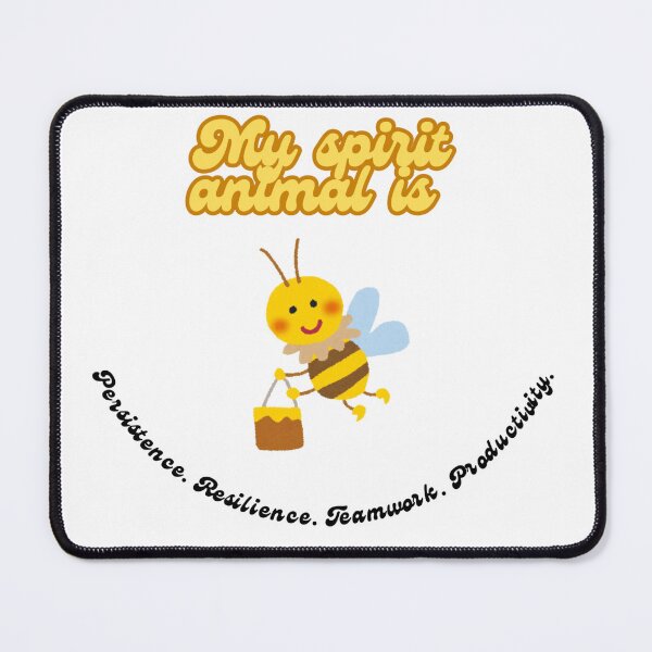 Item preview, My Spirit Animal The Bee designed and sold by Soujji-Designs.