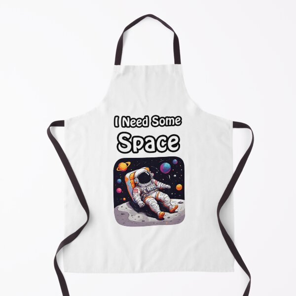 Item preview, I Need Some Space - Astronaut Lounging on Moon quote 3 designed and sold by Tom-Johnson.