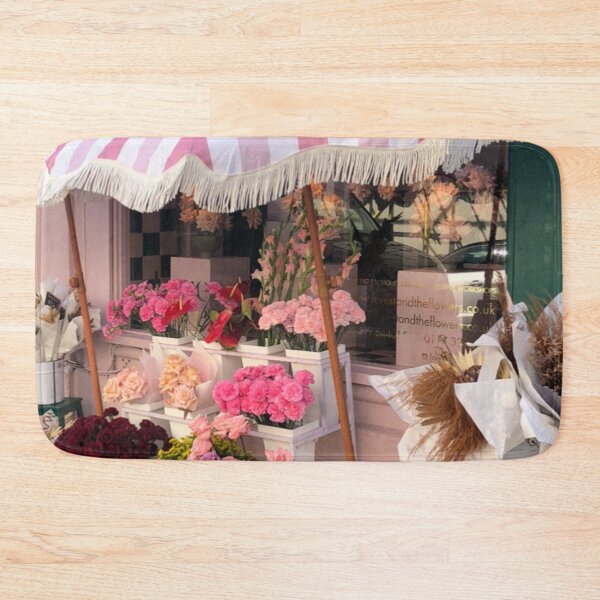 Item preview, Flower Floral Store Front Pink Umbrella Coquette designed and sold by SunfullyYours.