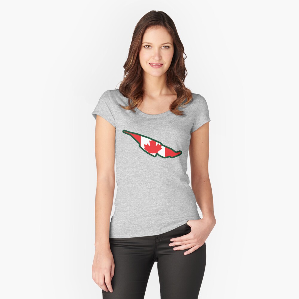 Circuit Gilles Villeneuve - Montreal, Canada Fitted Scoop T-Shirt