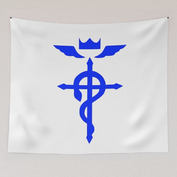 Artikelvorschau, Anime Flamel Wappen Symbol Design – Alchemie-inspirierte Kunst entworfen und verkauft von AbnormalAdorn.