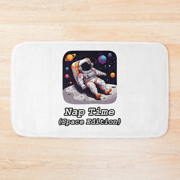 Item preview, Nap Time, Space Edition - Astronaut Lounging on Moon quote 1 designed and sold by Tom-Johnson.