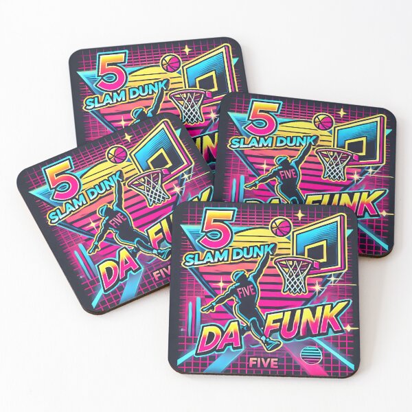 Item preview, Five The Band Neon - Slam Dunk Da Funk designed and sold by Brianbrad.