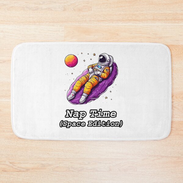 Item preview, Nap Time, Space Edition - Astronaut Lounging on Moon quote 2 designed and sold by Tom-Johnson.