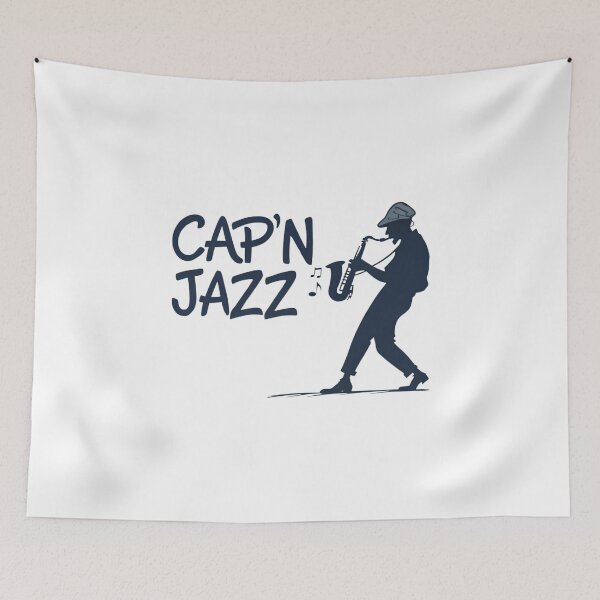 Item preview, Cap'n Jazz Inspired Artistic Design - Retro Aesthetic Music Tribute designed and sold by Colorful-Garden.