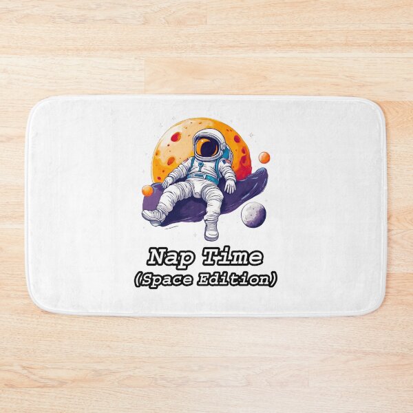 Item preview, Nap Time, Space Edition - Astronaut Lounging on Moon quote 3 designed and sold by Tom-Johnson.