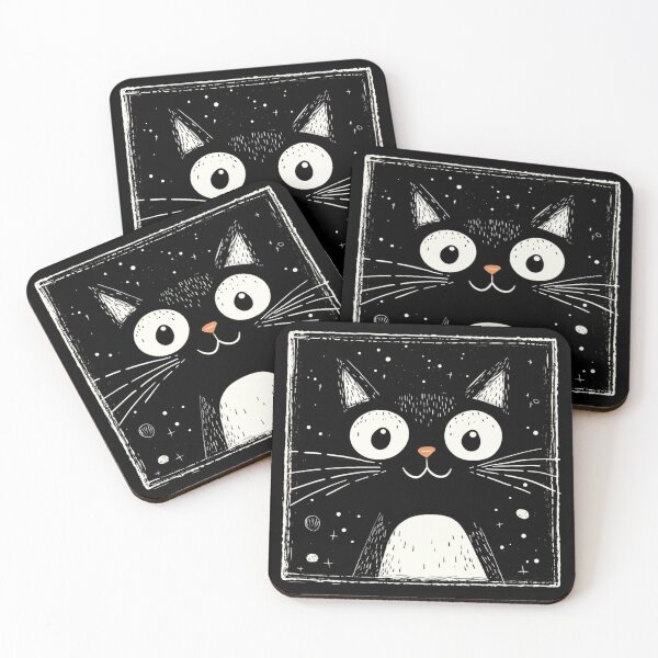 Item preview,  The Silly, Squinty-Eyed Cat with a Purr-fect Smile designed and sold by MOONE FLOWER.