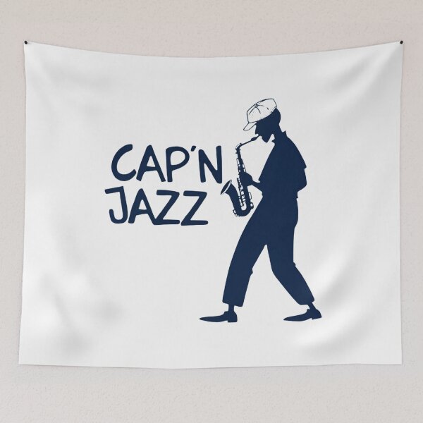 Item preview, Cap'n Jazz Inspired Artistic Design - Retro Aesthetic Music Tribute designed and sold by Colorful-Garden.