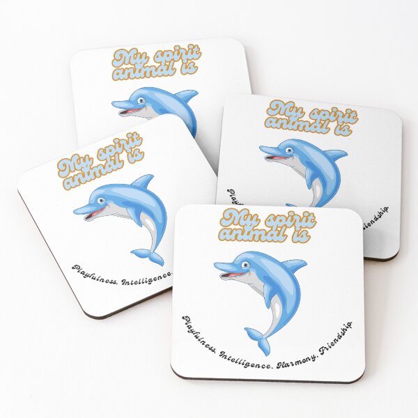 Item preview, My Spirit Animal The Dolphin designed and sold by Soujji-Designs.