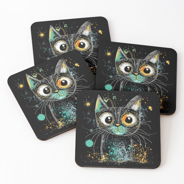 Item preview,  The Silly, Squinty-Eyed Cat with a Purr-fect Smile designed and sold by MOONE FLOWER.