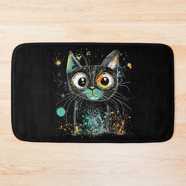 Item preview,  The Silly, Squinty-Eyed Cat with a Purr-fect Smile designed and sold by MOONE FLOWER.