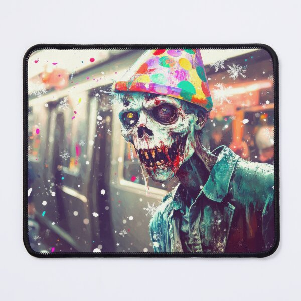 Item preview, NYC Subway Zombie's Spooky Party Hat Bash v2 designed and sold by PiranhaEatFashion.