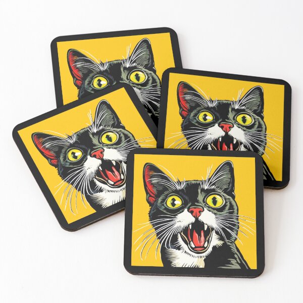 Item preview,  The Silly, Squinty-Eyed Cat with a Purr-fect Smile designed and sold by MOONE FLOWER.