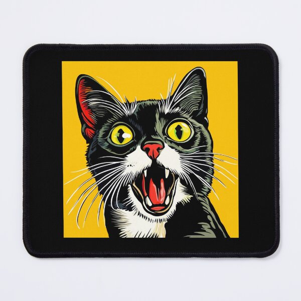 Item preview,  The Silly, Squinty-Eyed Cat with a Purr-fect Smile designed and sold by MOONE FLOWER.