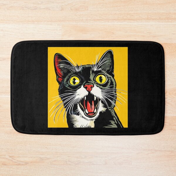 Item preview,  The Silly, Squinty-Eyed Cat with a Purr-fect Smile designed and sold by MOONE FLOWER.