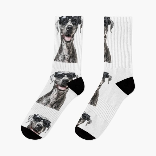 Item preview, Funny cool Great Dane Dog wearing sunglasses designed and sold by LazyOwlStore.